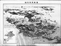 昭和3年福岡俯瞰図