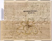 昭和3年久留米都市計画区域図